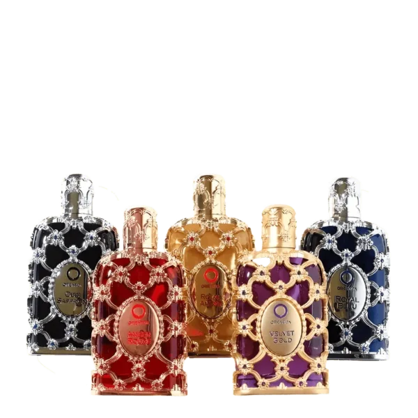 Kit Miniaturas Orientica Luxury Collection 5 frasco com 7,5ml cada