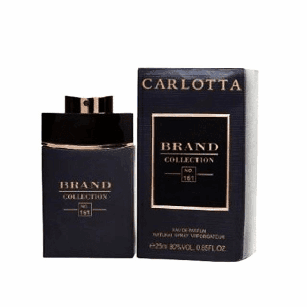 Perfume  Brand Collection 25ml N° 161 INSPIRAÇÃO BLVGARI MAN IN BLACK